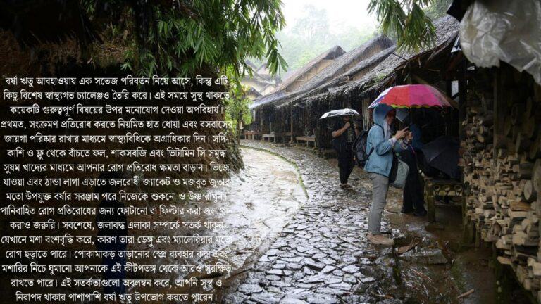 health tips for rainy season