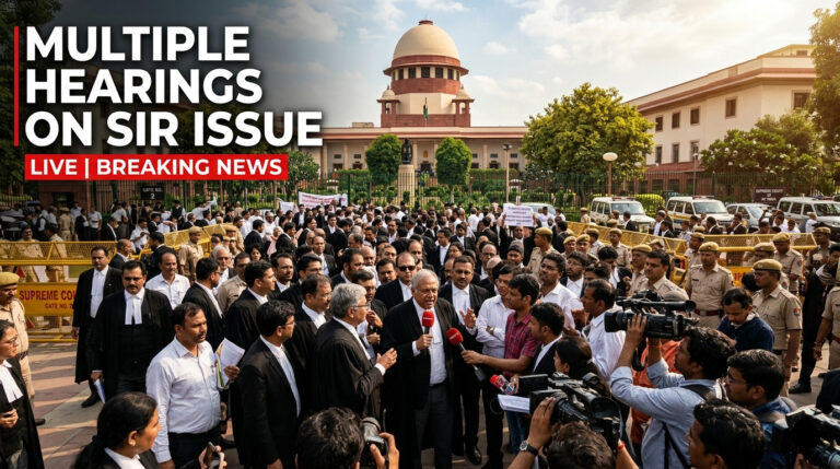 Hearing of a batch of applications regarding SIR(SIR নিয়ে আবেদনের একগুচ্ছ শুনানি)