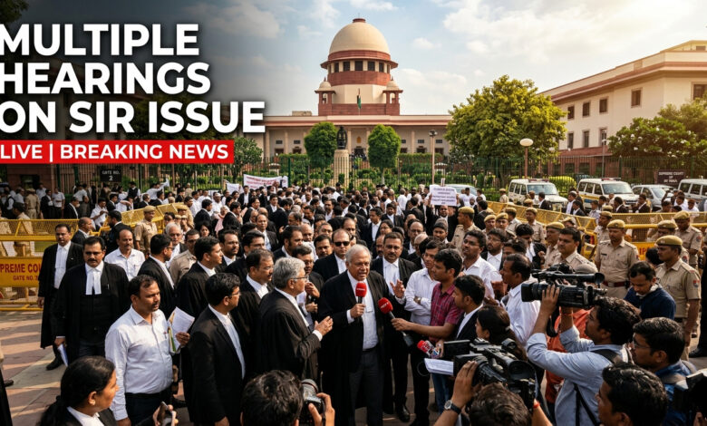 Hearing of a batch of applications regarding SIR(SIR নিয়ে আবেদনের একগুচ্ছ শুনানি)