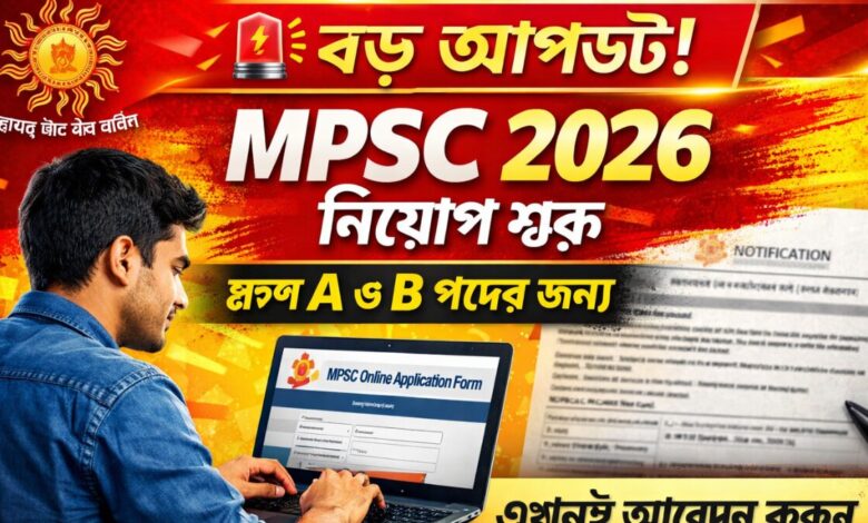 MPSC Recruitment 2026