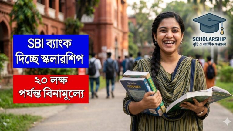 SBI Scholarship 2026: ২০ লাখ টাকা পর্যন্ত আর্থিক সহায়তা! কারা পাবেন, কীভাবে আবেদন করবেন জানুন বিস্তারিত