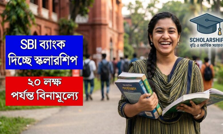 SBI Scholarship 2026: ২০ লাখ টাকা পর্যন্ত আর্থিক সহায়তা! কারা পাবেন, কীভাবে আবেদন করবেন জানুন বিস্তারিত