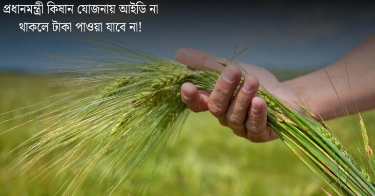 ID in PM Kisan Yojana(প্রধানমন্ত্রী কিষান যোজনায় আইডি)